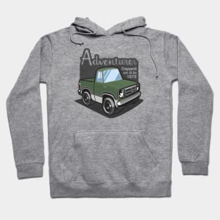 Light Green Adventurer (White-Based) - 1972 Hoodie